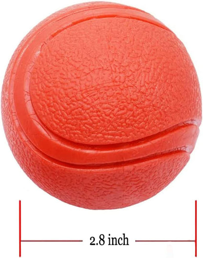 Hard Rubber Balls for Dogs,Dog'S Solid Rubber Bouncy Ball Bite Resistant and Indestructible Dog Training Ball,Dog Balls for Aggressive Chewers