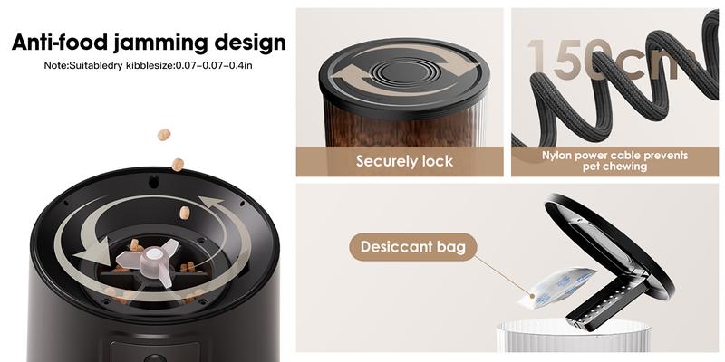 Smart Dual-Bowl Automatic Pet Feeder with Camera | App-Controlled, Stainless Steel, 4L Capacity