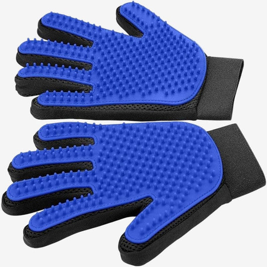Grooming Gloves Deshedding & Massage Mitt for Dogs & Cats
