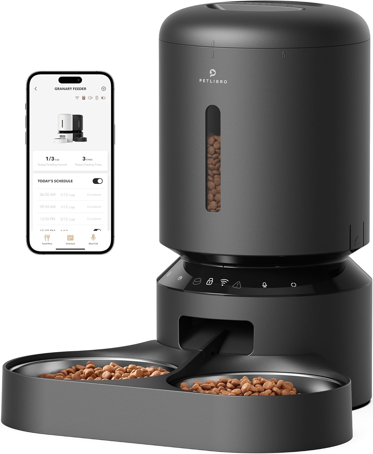 PETLIBRO 5L Smart WiFi Automatic Pet Feeder for Cats & Small Dogs