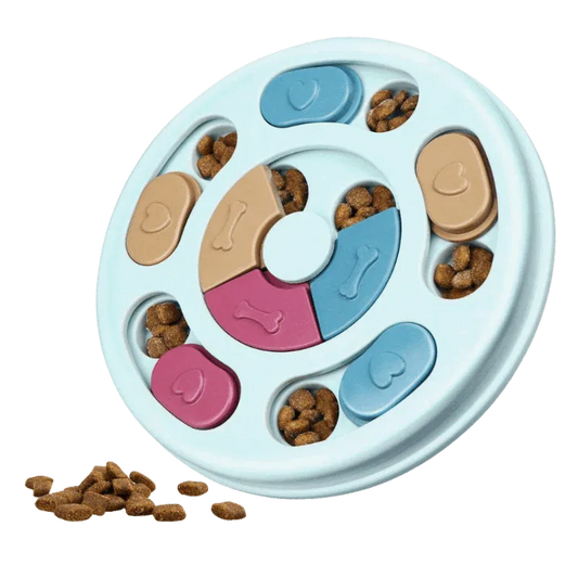 Interactive Dog Puzzle Toy for Treat Dispensing & Mental Stimulation