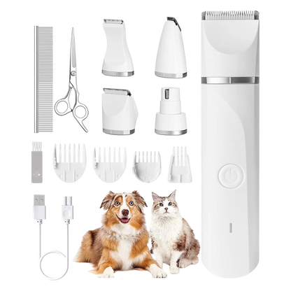 Rechargeable Cordless Grooming Kit for Dogs & Cats