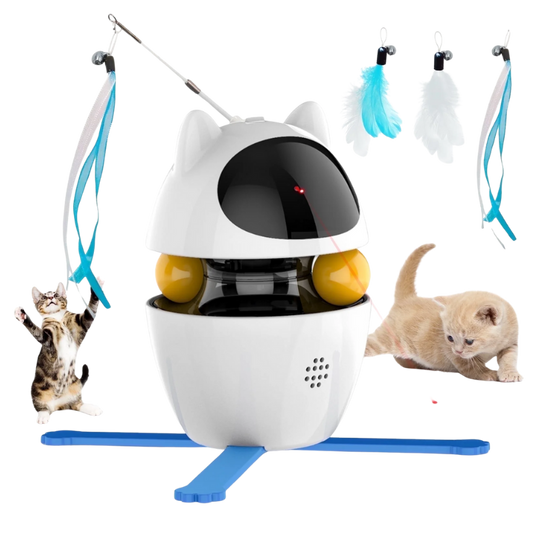 CORNMI 3-In-1 Rechargeable Interactive Cat Toy