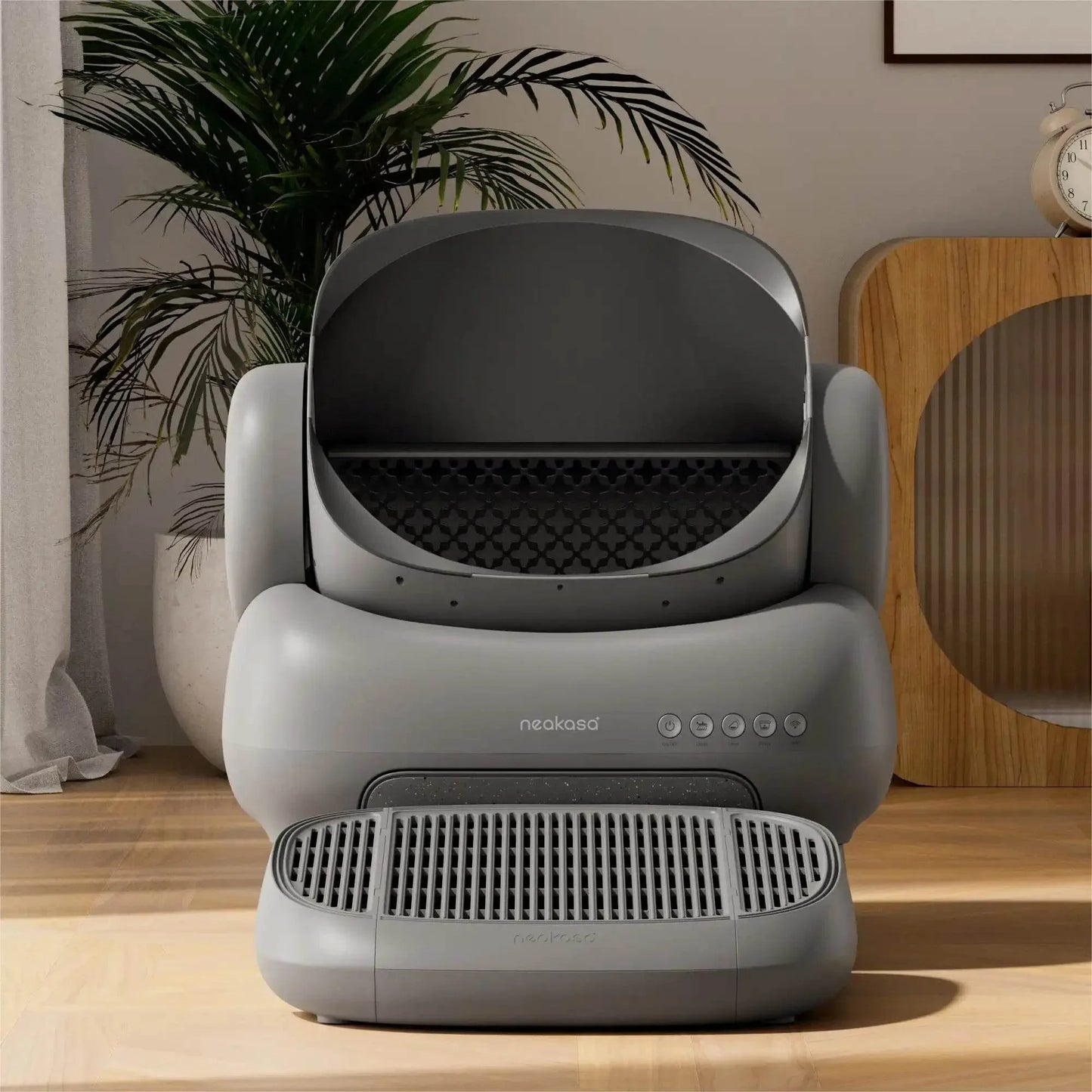 M1 Open-Top Self-Cleaning Cat Litter Box