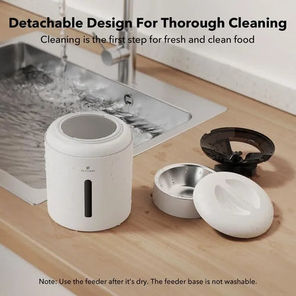 PETLIBRO Automatic Cat Feeder with Alexa,5G Wifi Automatic Pet Feeder with Freshness Preservation, 5L Timed Cat Feeder with Low Food Sensor, Pet Supplies