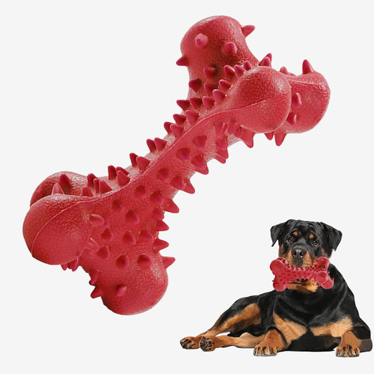 Dog Chew Toys for Aggressive Chewers Large Breed,Rubber Dog Bones